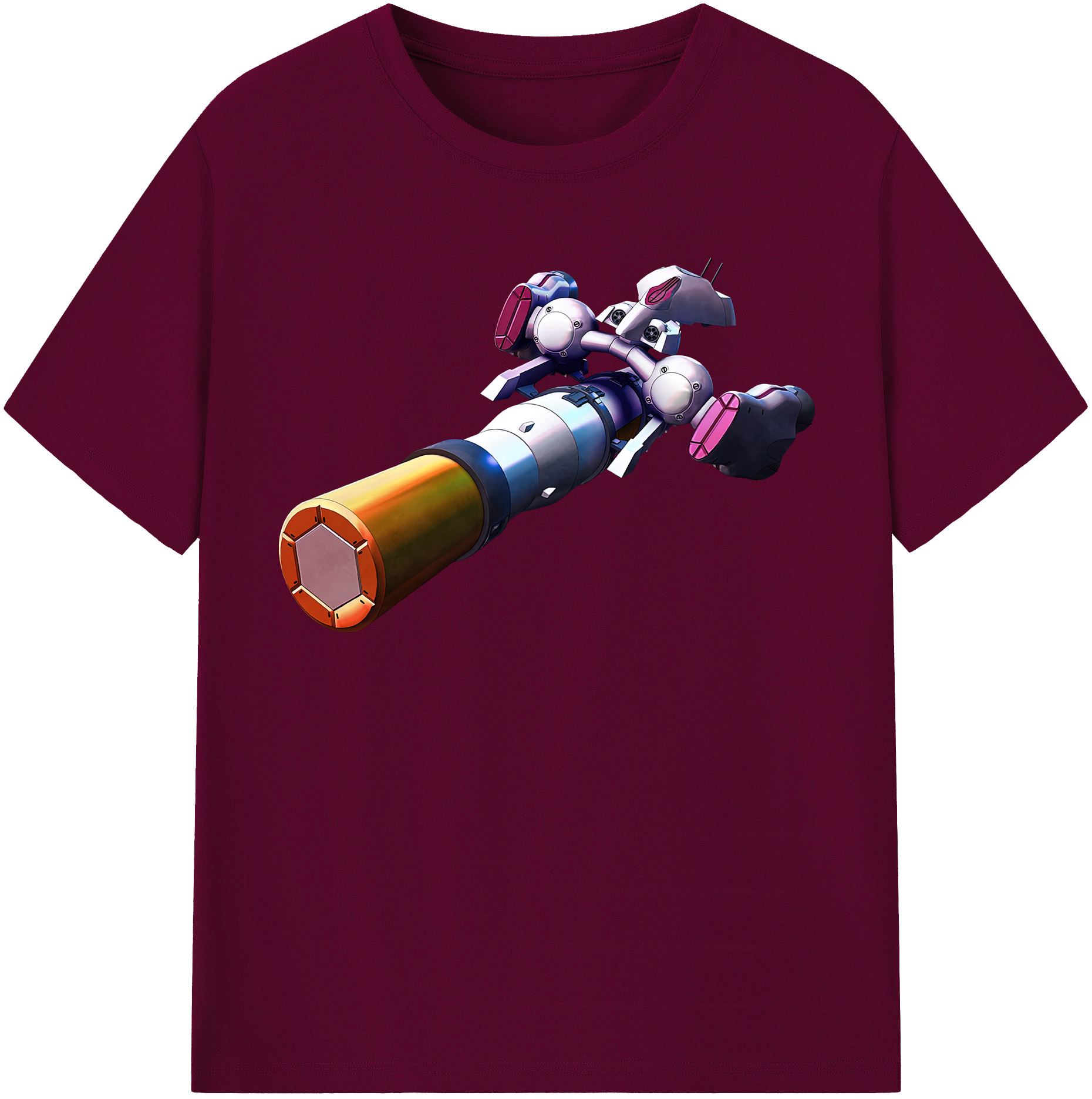 （画像用） 機動戦士ガンダム Mobile Suit Gundam レディースカジュアルプリントTシャツ（綿100％）